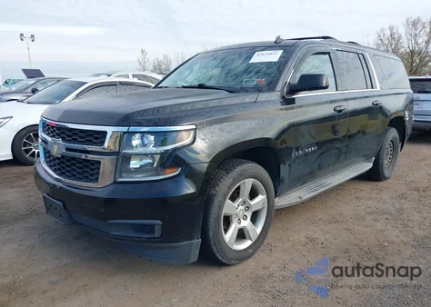 2015 Chevrolet Suburban 1500 Lt из США, поврежденный, VIN 1GNSKJKC7FR233983